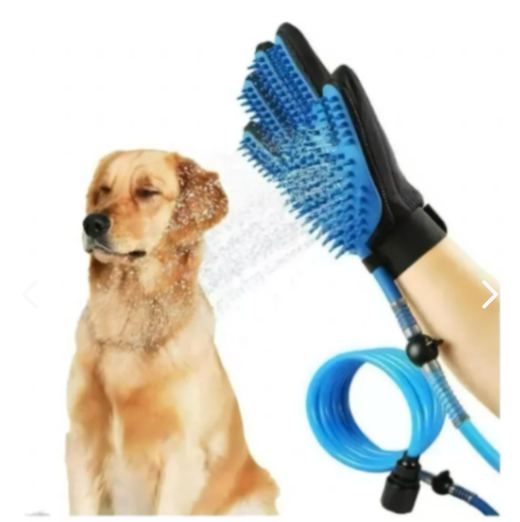 Guante Masajeador Baño Mascotas